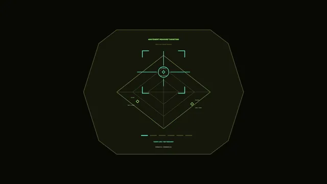 Carbon Abatement Targeting HUD Dashboard 4K Sci-Fi Wallpaper