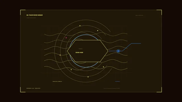Futuristic Thermal Sonar HUD Dashboard 4K Wallpaper