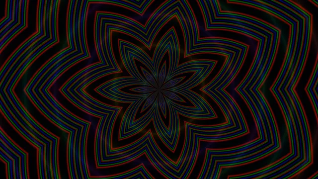 Chromatic Geometric Mandala 4K Wallpaper