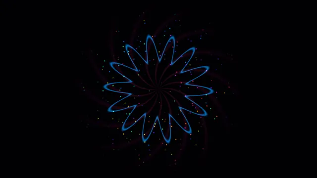 Sci-Fi HUD Radial Scanner Interface with Blue Spiral Telemetry