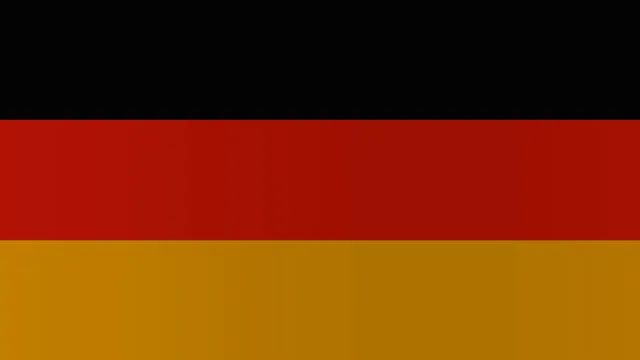 German Flag Colors Black Red Gold Horizontal Bands 4K Wallpaper