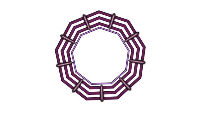 Purple Circular Sci-Fi HUD Scanner Interface, Free 4K Wallpaper