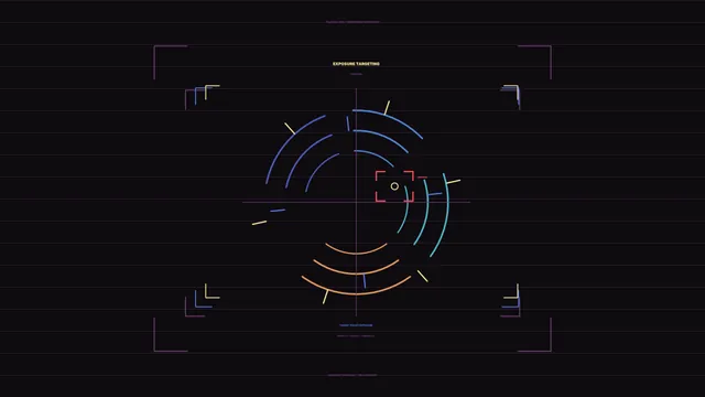 Policy Exposure Targeting HUD Dashboard 4K Wallpaper