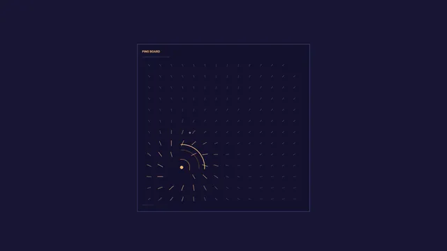 Ping Board Radial Telemetry HUD Dashboard 4K Wallpaper