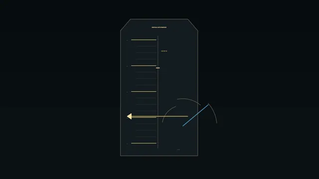 Vertical Gate Profiler Telemetry HUD 4K Sci-Fi Wallpaper