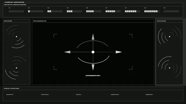 Free 4K Sci-Fi Convergence HUD Wallpaper