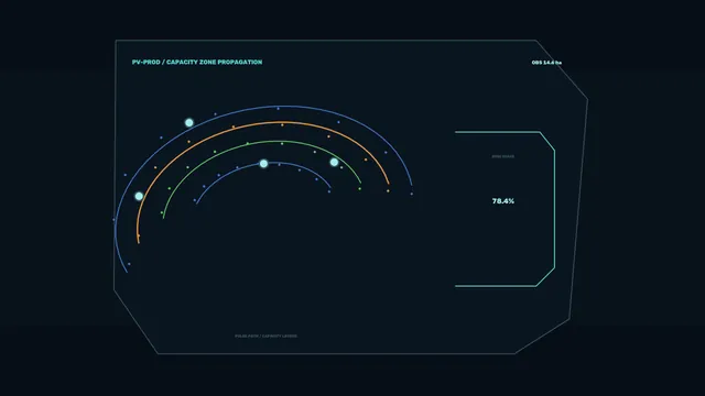 Photovoltaic Production Capacity HUD 4K Sci-Fi Wallpaper