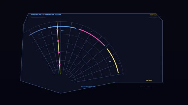 Contamination Status Dashboard HUD 4K Sci-Fi Wallpaper