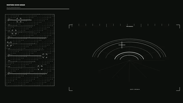 Fictional Sonar Scanner HUD Dashboard 4K Wallpaper