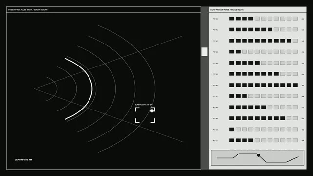 Planetary Subsurface Scanning HUD – 4K Sci-Fi Wallpaper