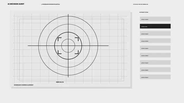 Monochrome Circular Reticle Telemetry HUD 4K Wallpaper
