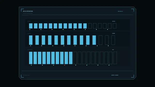 Solar Energy Analytics HUD Dashboard with Cyan KPI Bars