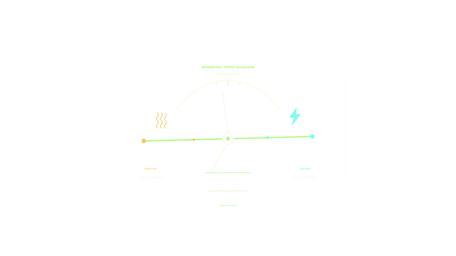 4K Sci-Fi Biomass Energy Allocation HUD Wallpaper