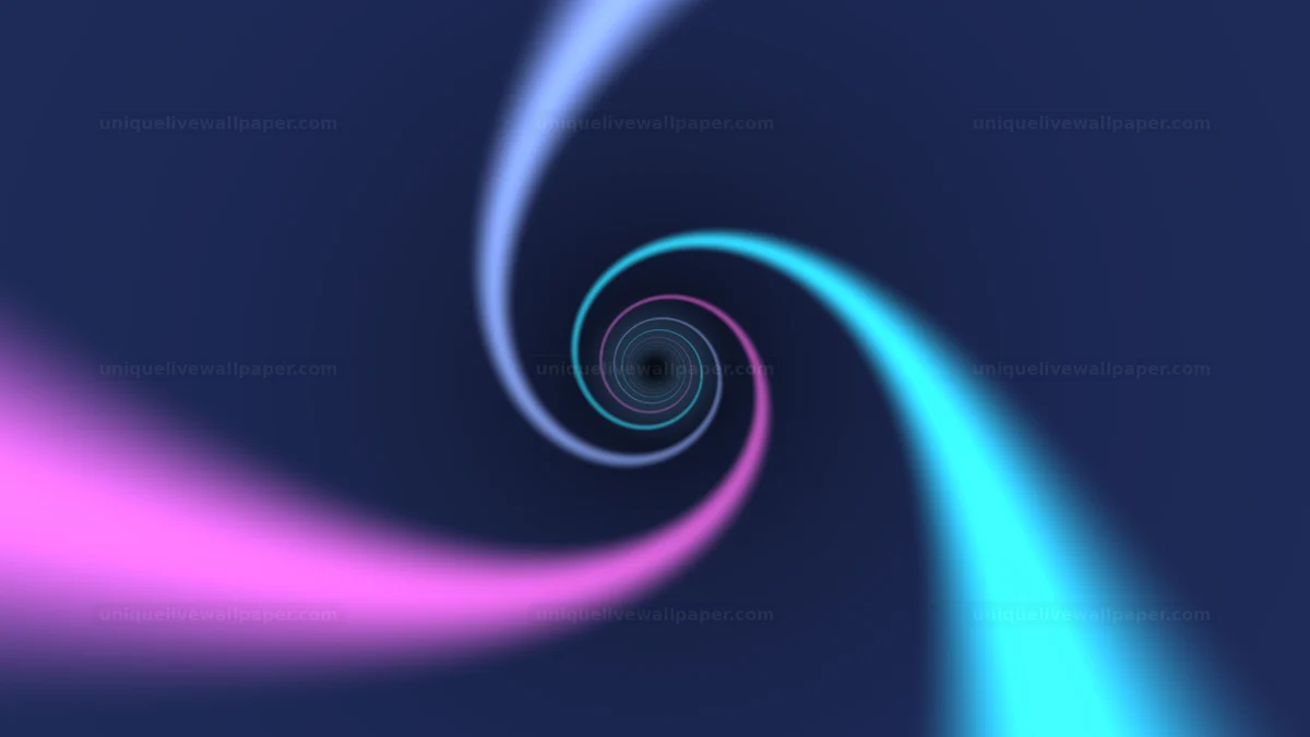 Abstract Light-Speed Spiral Tunnel Seamless Loop
