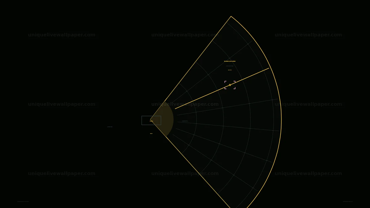 Sonar Anomaly Detection HUD Seamless Loop