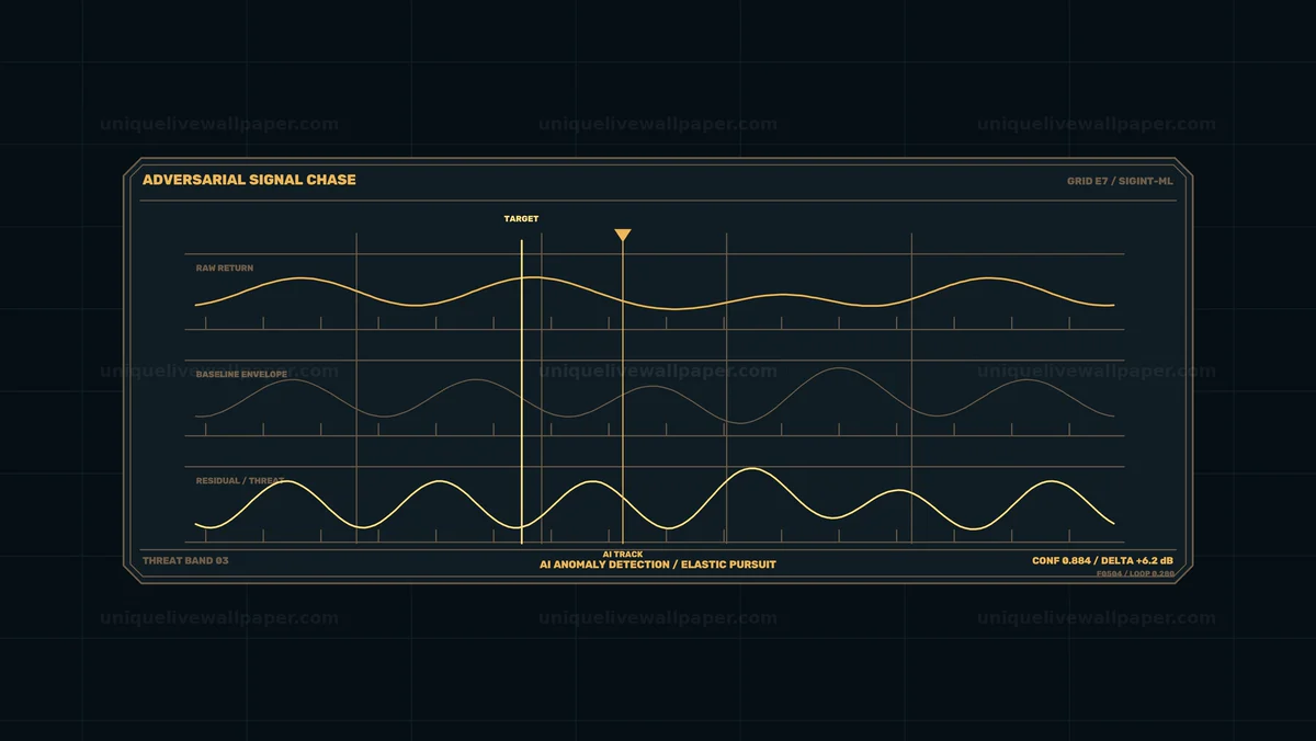 Watermarked thumbnail for AI Anomaly Detection Waveform HUD Seamless Loop