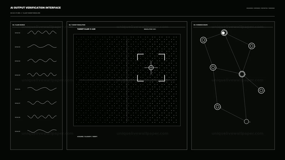 Watermarked thumbnail for AI Output Verification HUD Seamless Loop