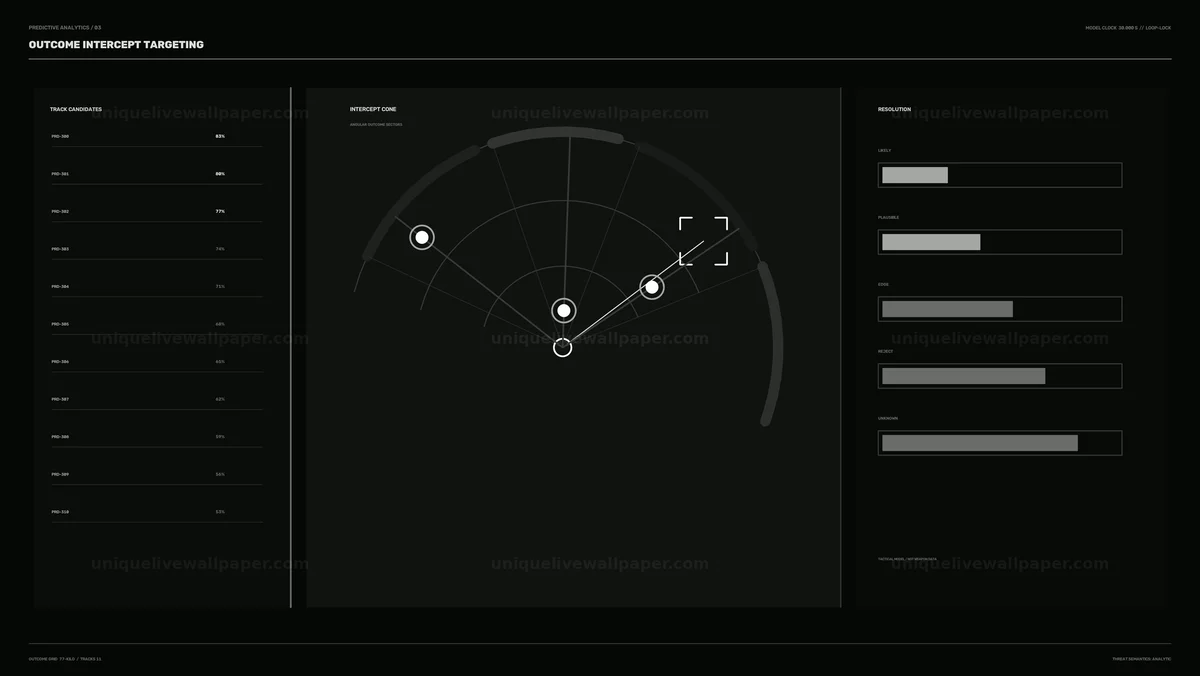 Watermarked thumbnail for AI Prediction Analytics Targeting HUD Seamless Loop