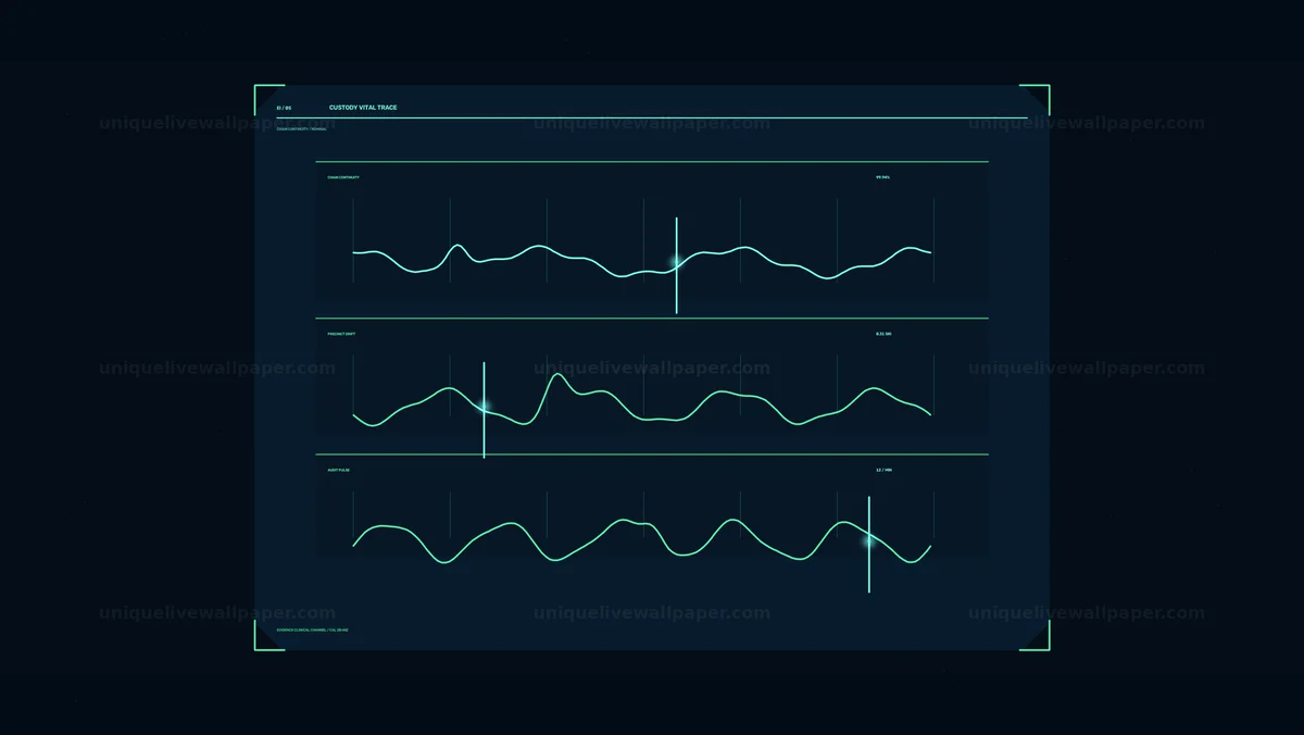 Watermarked thumbnail for Data Monitoring Waveform HUD Seamless Loop