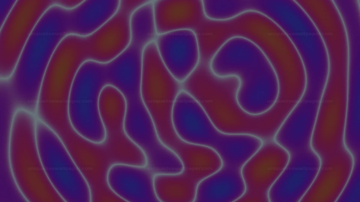 Organic Contour Color Field Seamless Loop