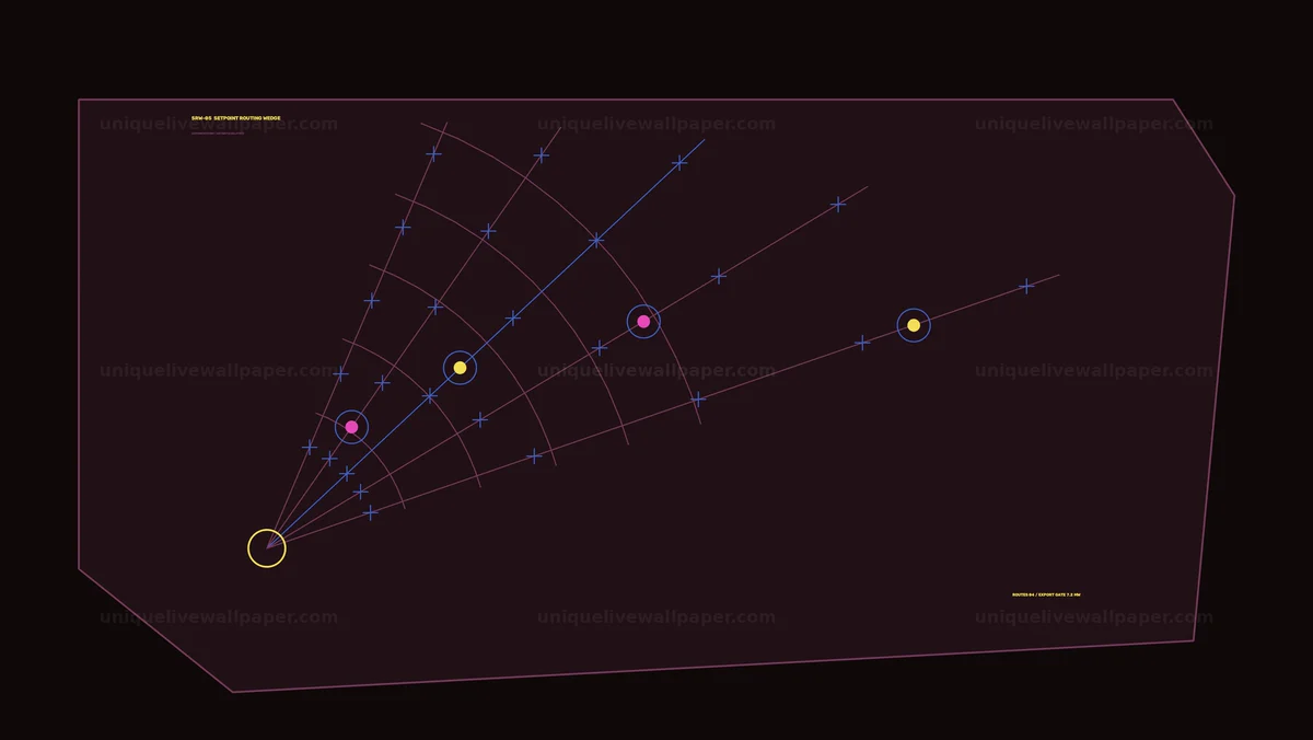 Watermarked thumbnail for Schematic Route Mapping HUD Seamless Loop
