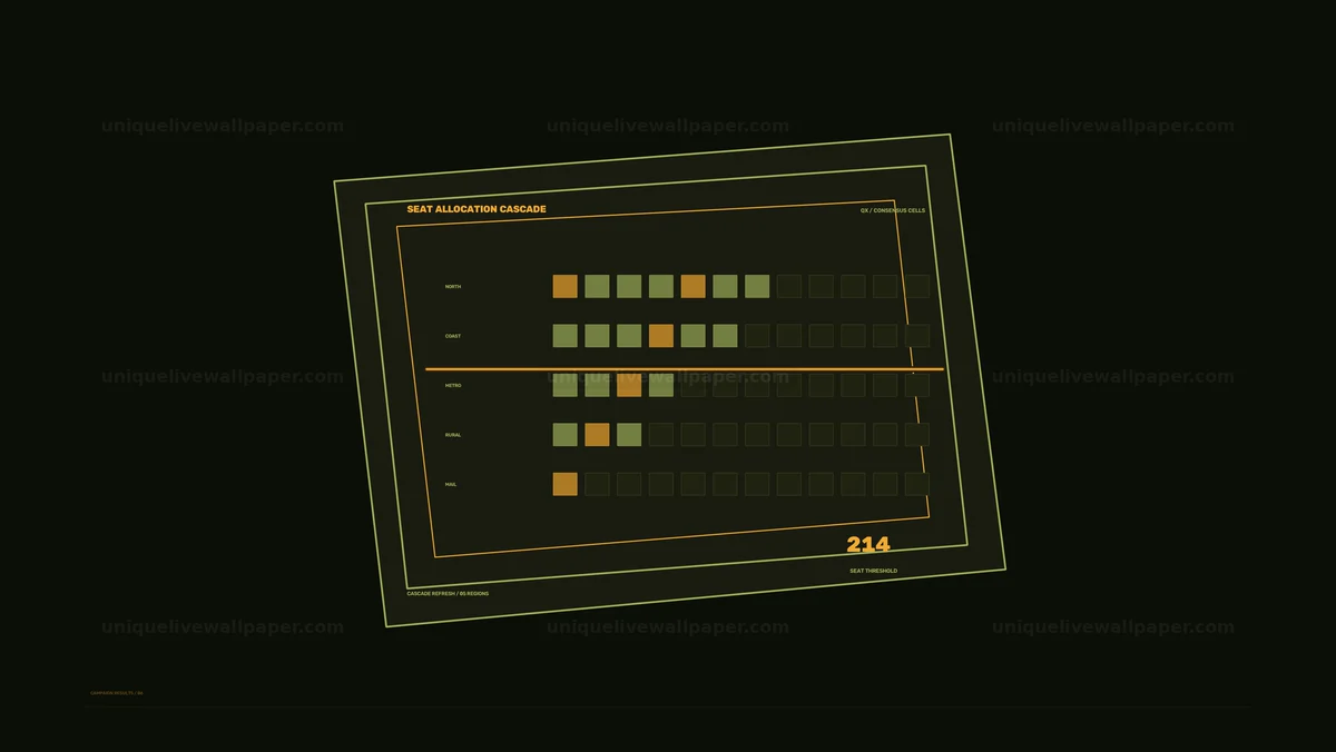 Campaign Results Seat Allocation HUD Seamless Loop