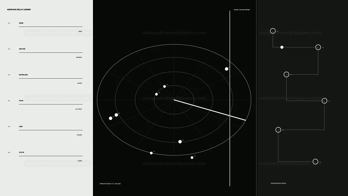 Drone Airspace Monitoring Radar Interface Seamless Loop