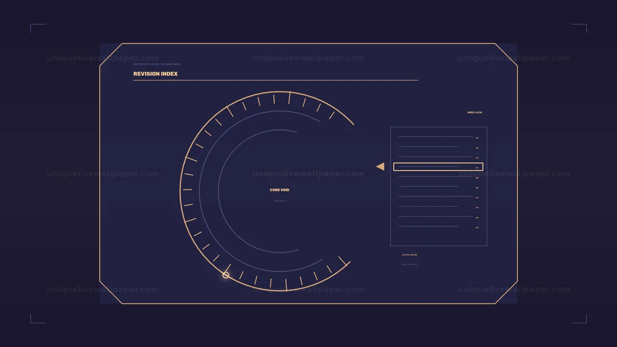 Watermarked thumbnail for Futuristic Revision Index Dashboard Seamless Loop