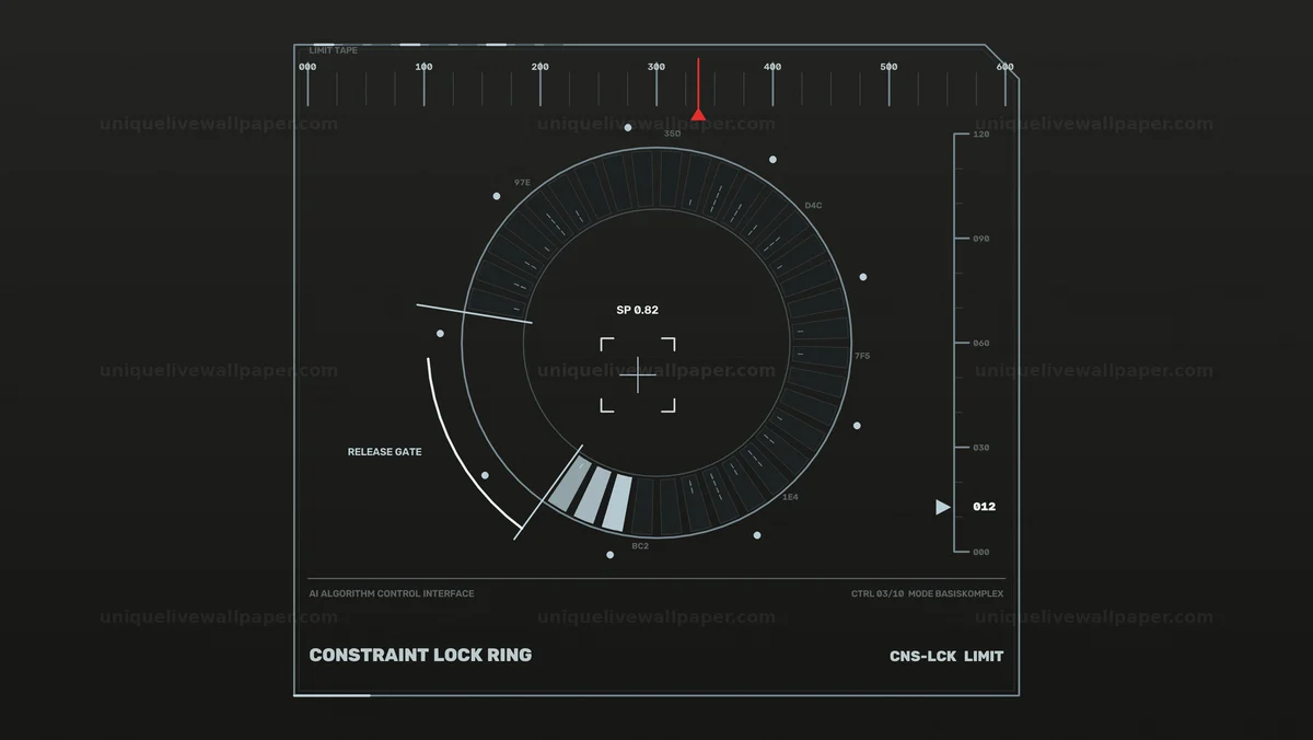 Watermarked thumbnail for AI Algorithm Control Interface HUD Seamless Loop