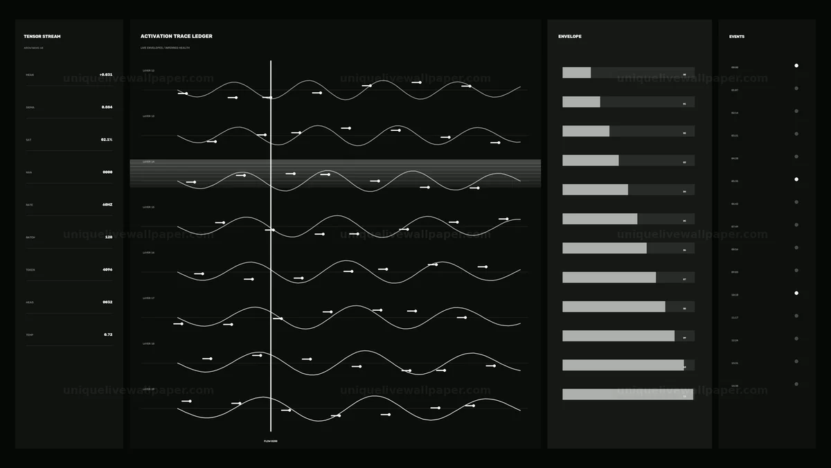 AI Architecture Visualization HUD