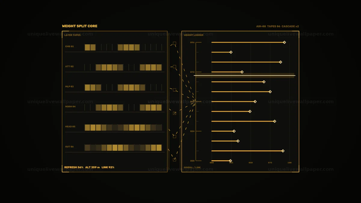 Watermarked thumbnail for Advanced AI Heads-Up Display Data Panels Seamless Loop
