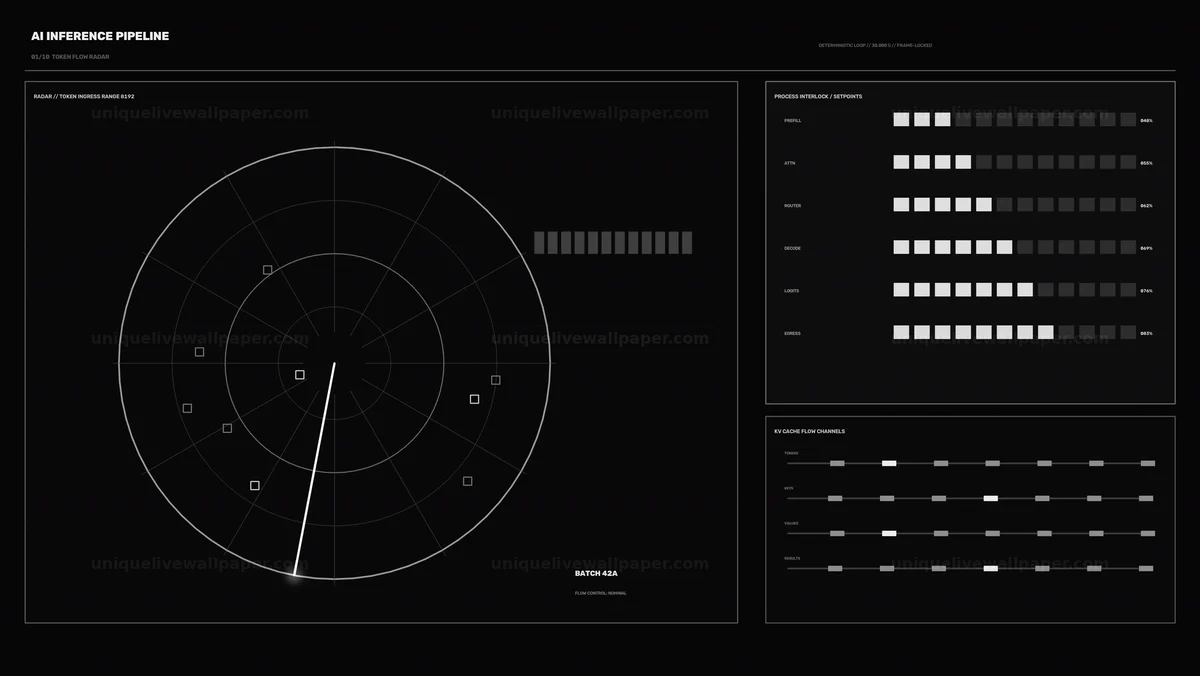 AI Inference Pipeline Radar Interface Seamless Loop