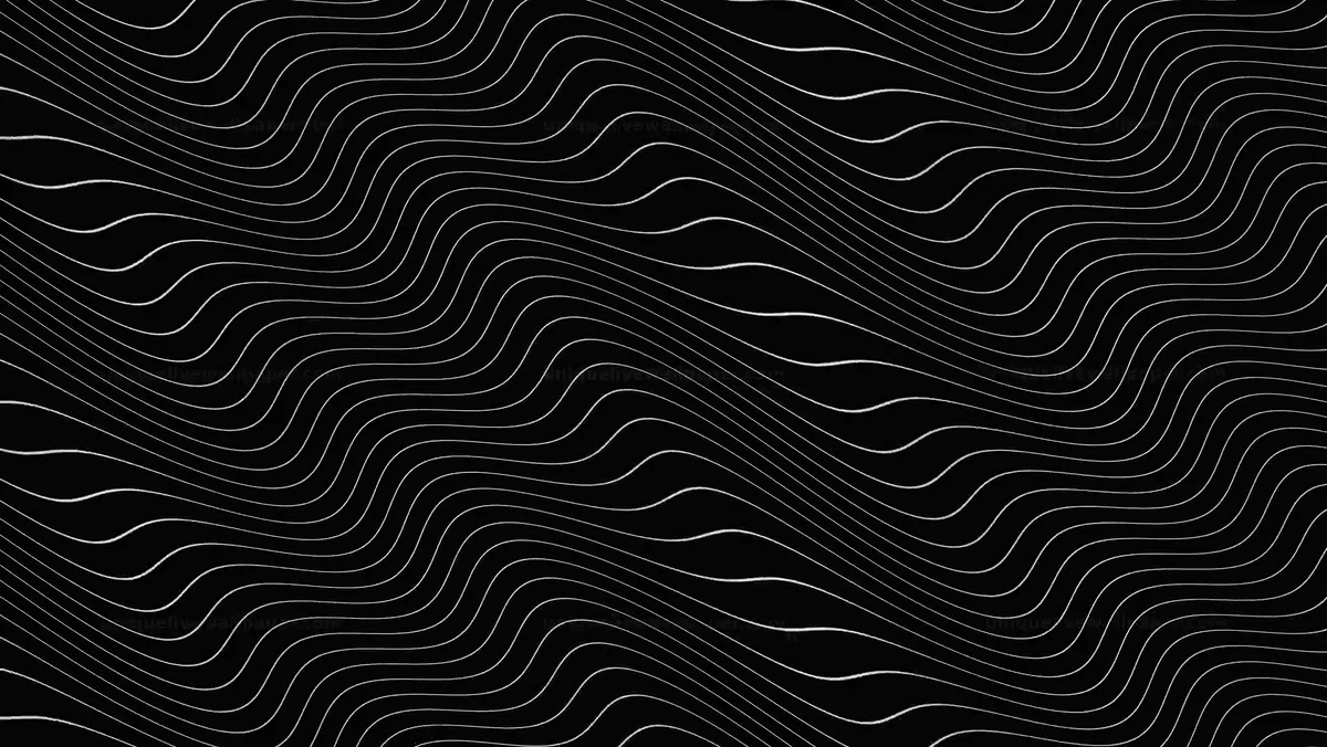 Watermarked thumbnail for Black And White Flowing Line Field Background — Black and white lines