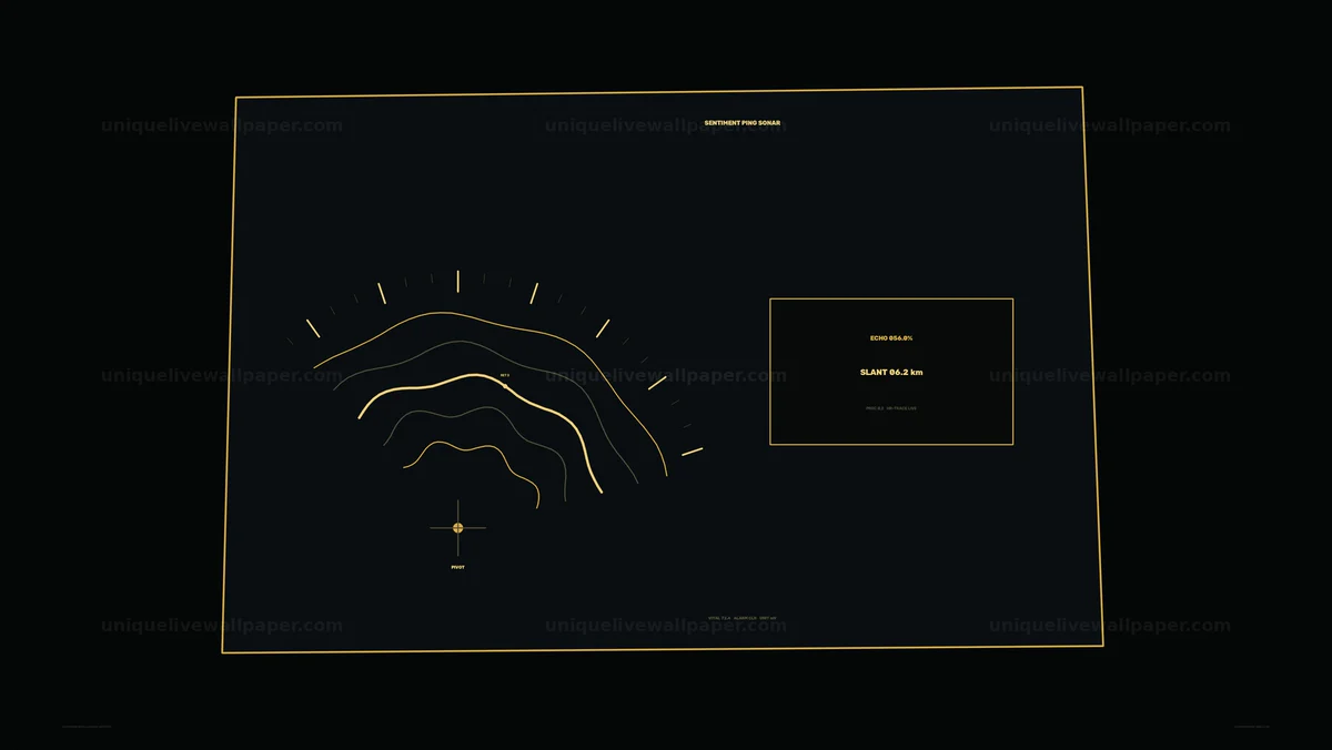 Campaign Intelligence Monitor HUD Seamless Loop