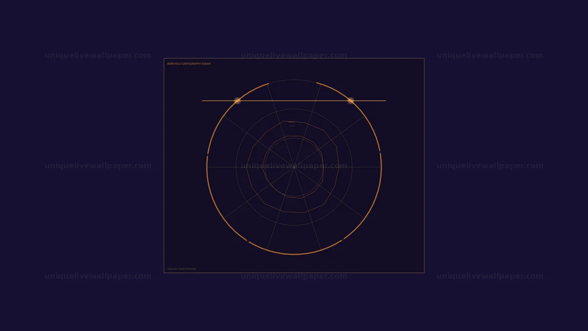 Geothermal Borehole Mapping HUD Seamless Loop
