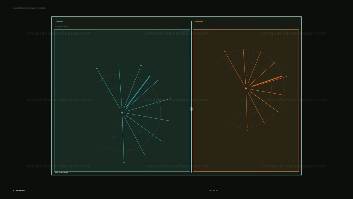 Watermarked thumbnail for Border Crossing Activity HUD Seamless Loop