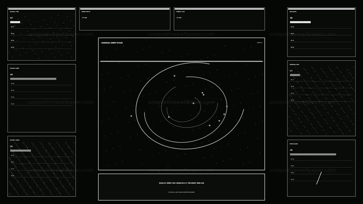 Aircraft Carrier Recovery HUD Seamless Loop