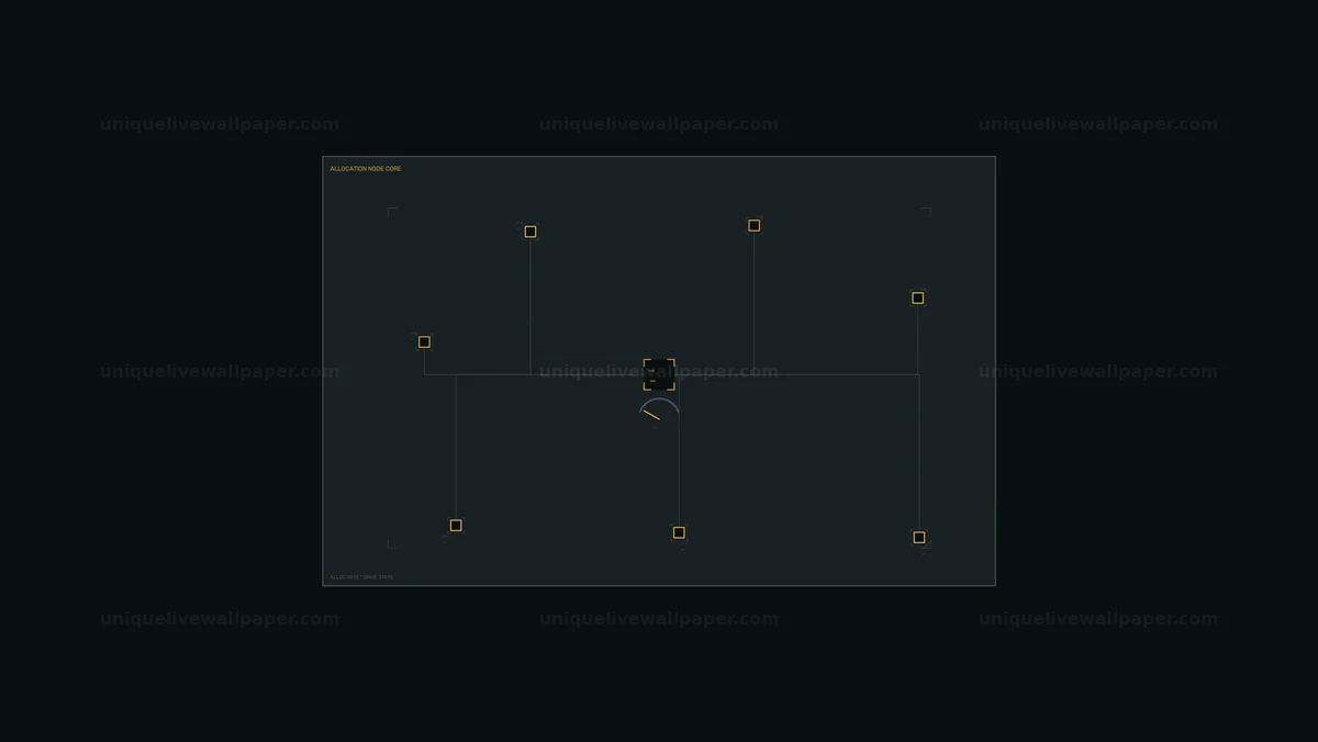 Allocation Node HUD Interface Seamless Loop