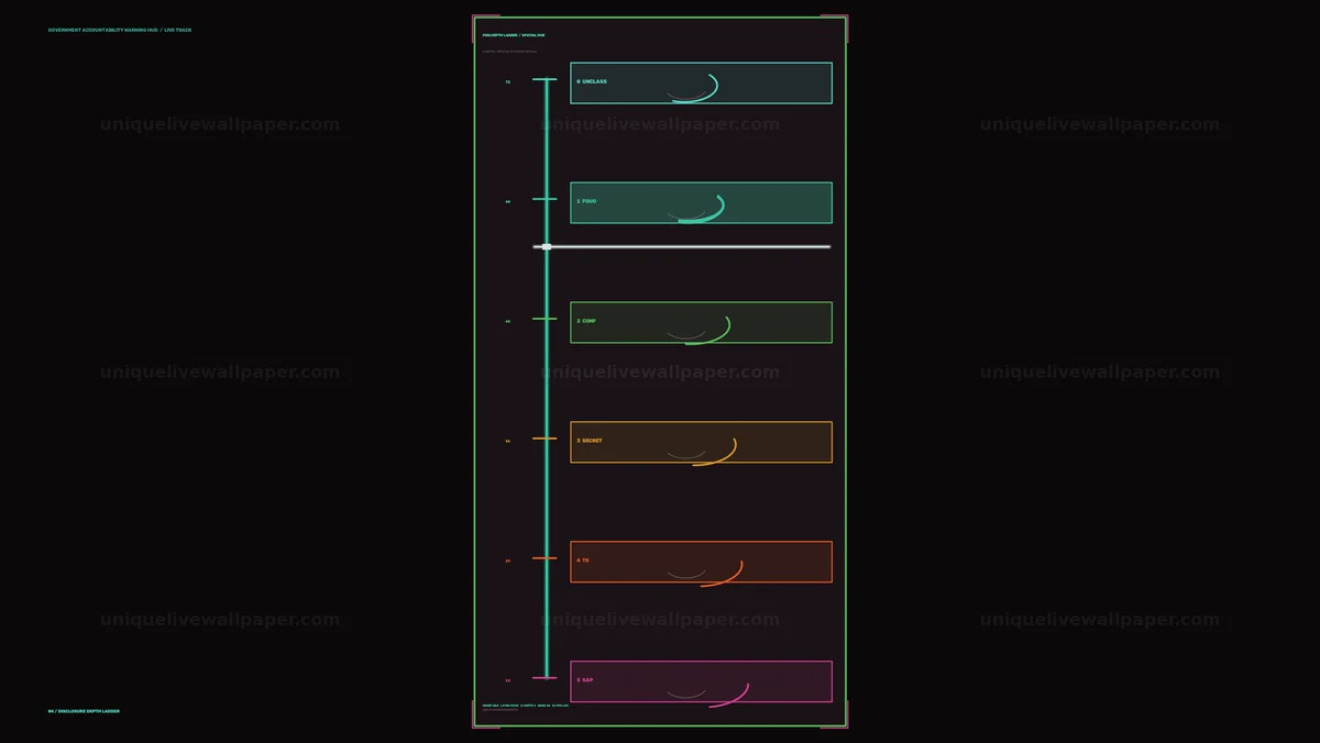 Watermarked thumbnail for Government Accountability Warning HUD Seamless Loop