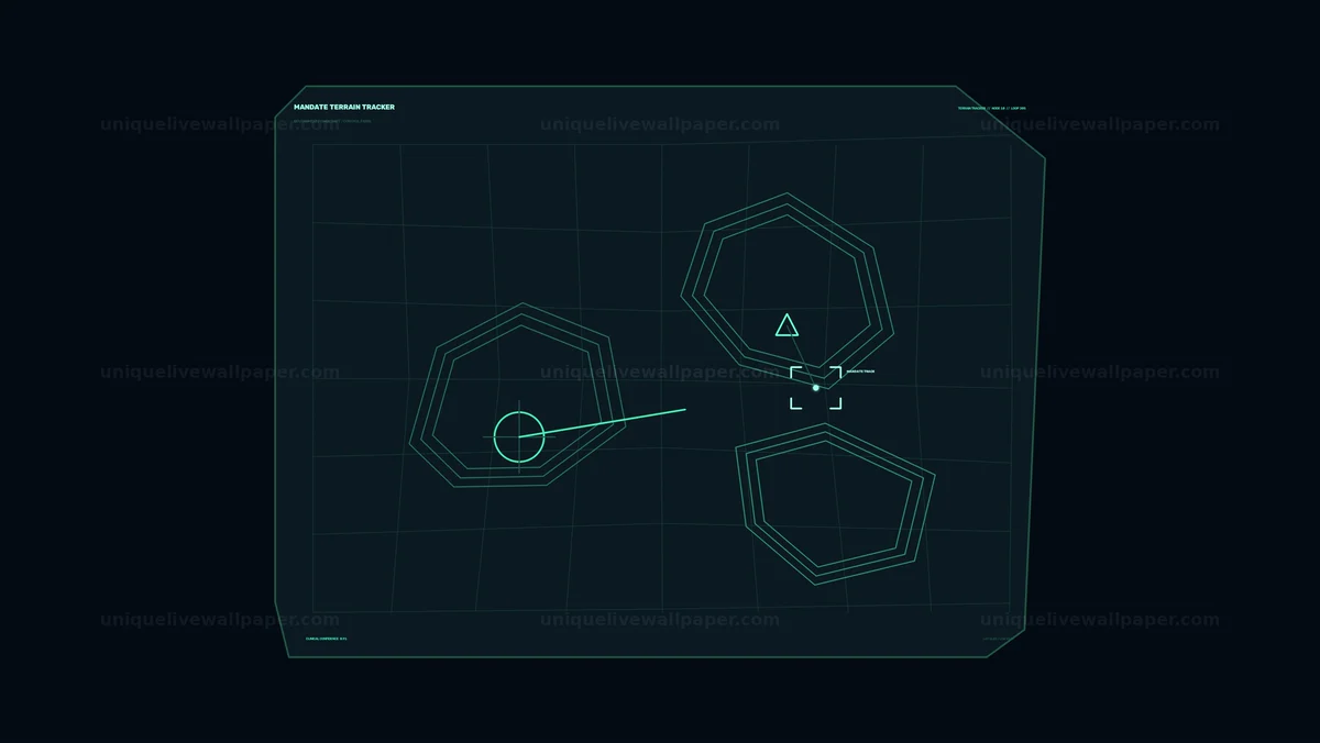 Watermarked thumbnail for Military Terrain Tracker HUD Seamless Loop