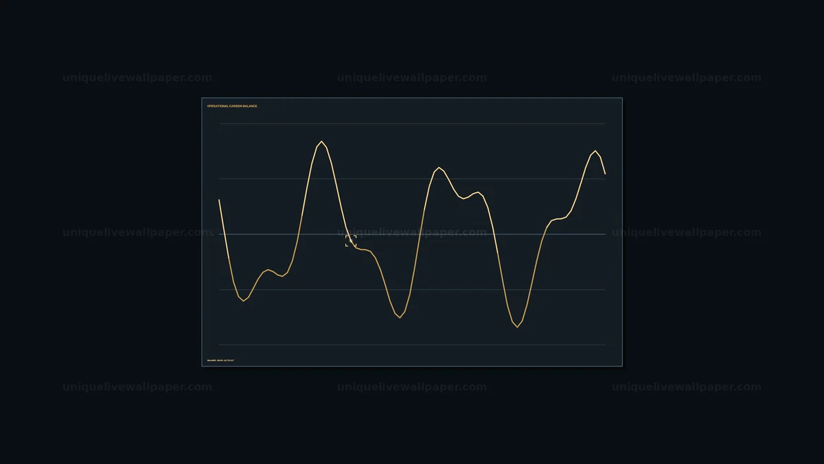 Watermarked thumbnail for Carbon Neutral Operations Interface Seamless Loop