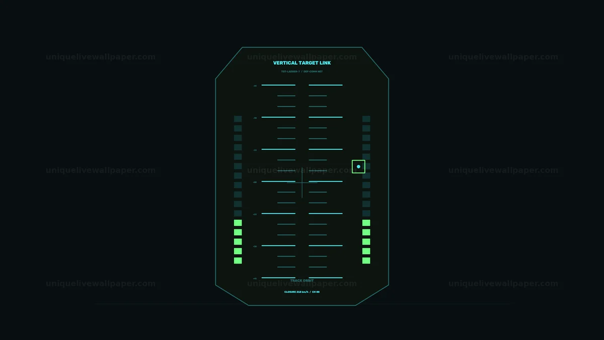 Watermarked thumbnail for Defense Communication Network Target Link HUD Seamless Loop