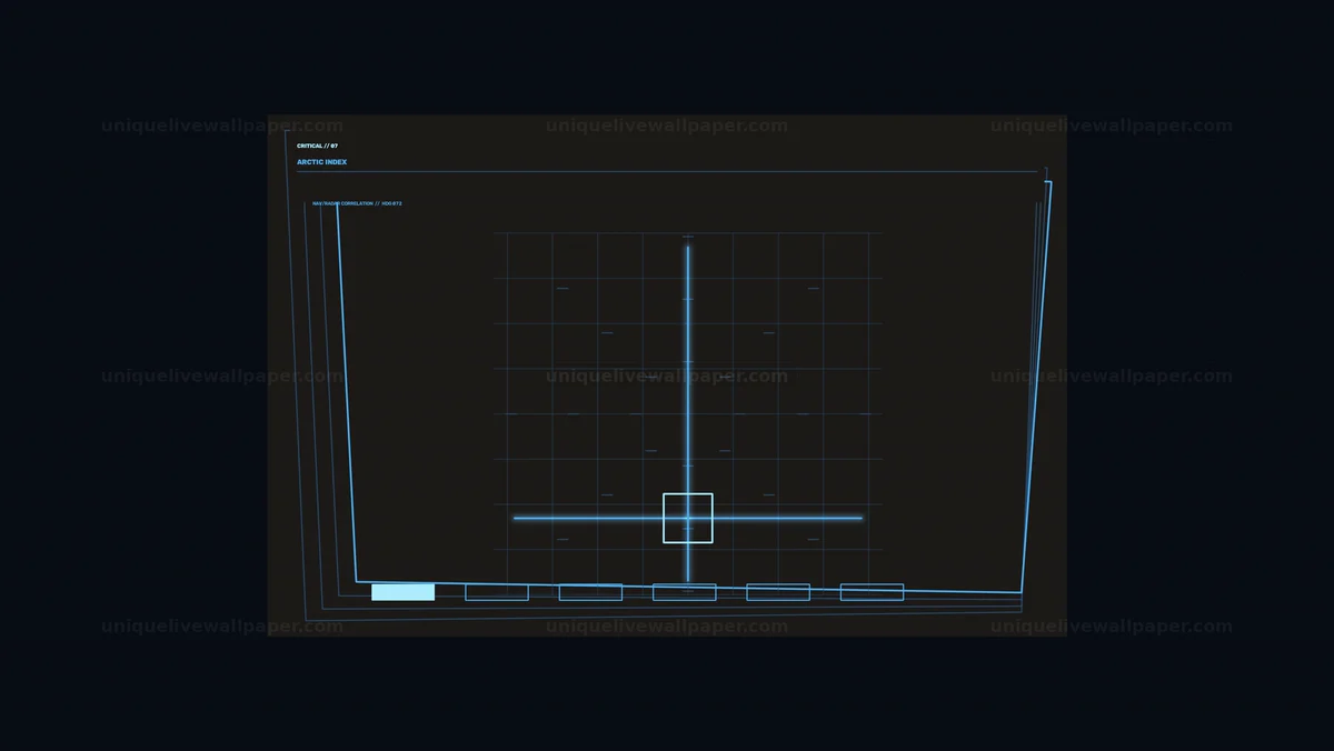 Watermarked thumbnail for Critical Warning Radar HUD Seamless Loop
