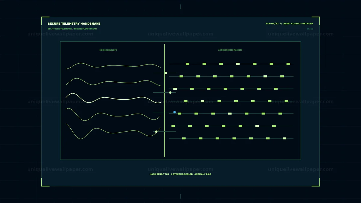 Defense Asset Tracking HUD Seamless Loop