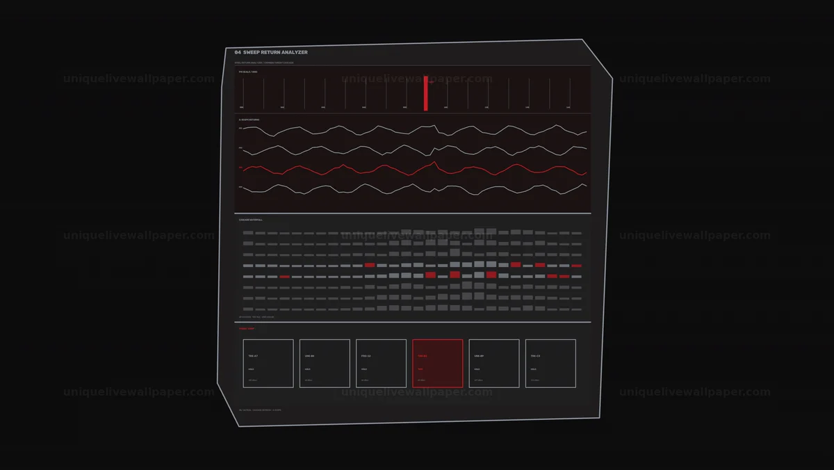 Sweep Return Analyzer Data HUD