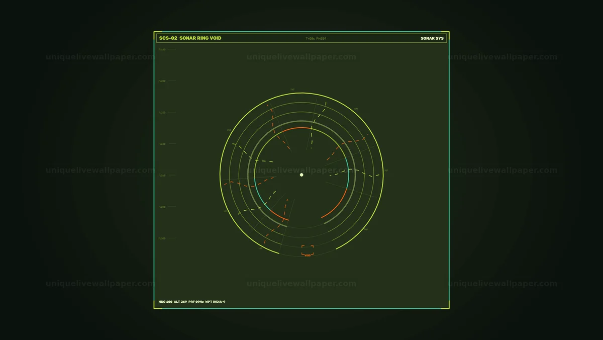 Spacecraft Control Systems Sonar Dashboard Seamless Loop