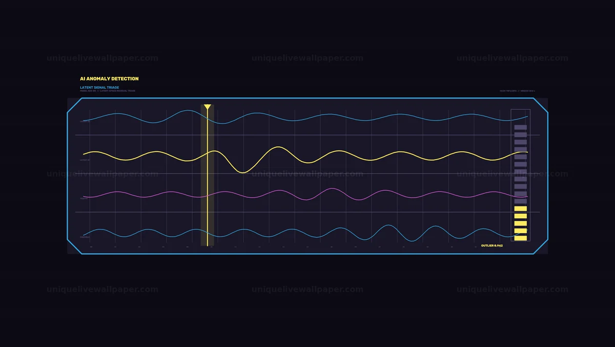 AI Anomaly Detection Interface Seamless Loop