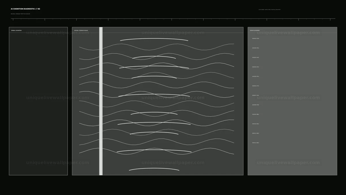 Watermarked thumbnail for AI Cognition Diagnostic Waveform HUD Seamless Loop