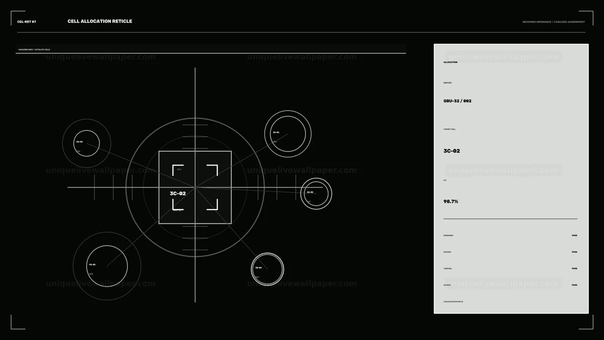 Watermarked thumbnail for Military Ordnance Inventory HUD Seamless Loop
