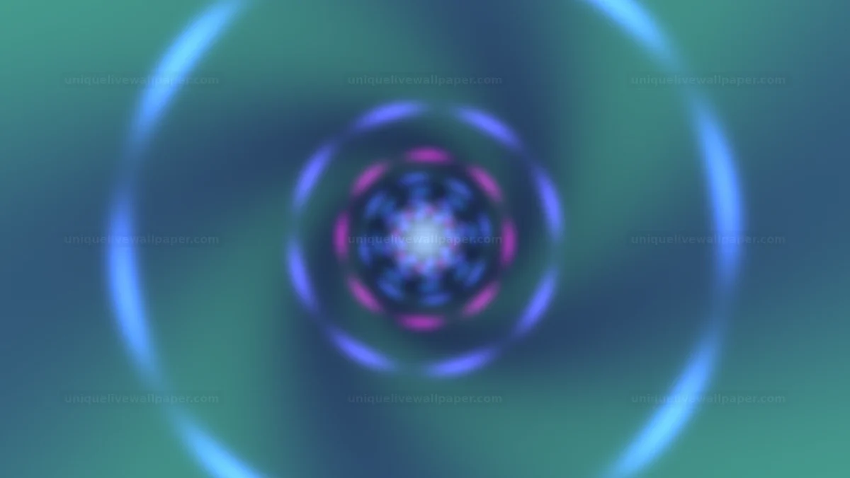 Watermarked thumbnail for Surreal interstellar passage background shows a colorful tunnel